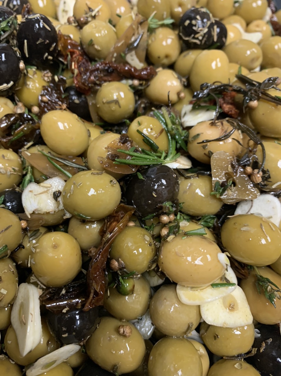 olive trộn